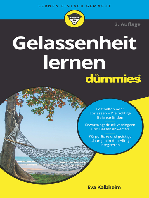 Title details for Gelassenheit lernen für Dummies by Eva Kalbheim - Wait list